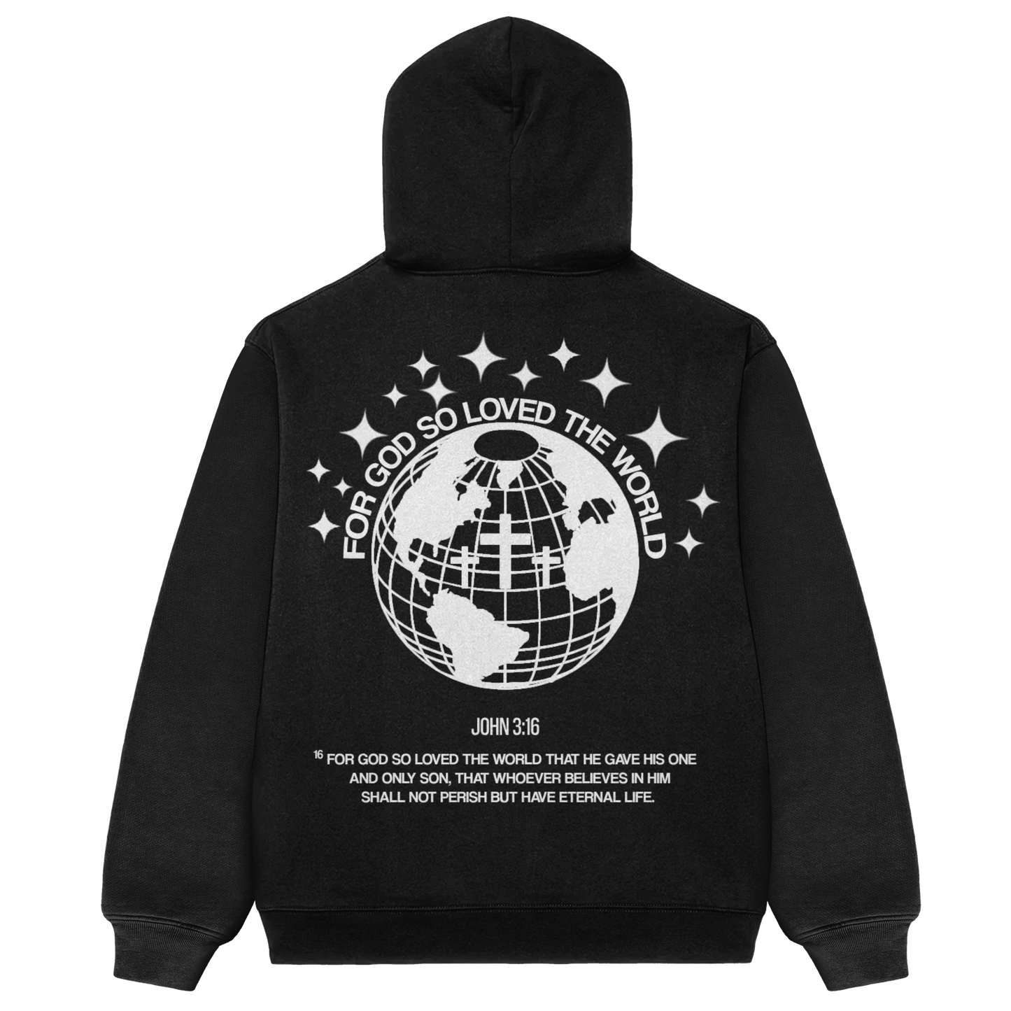 God’s Love Hoodie (Black)