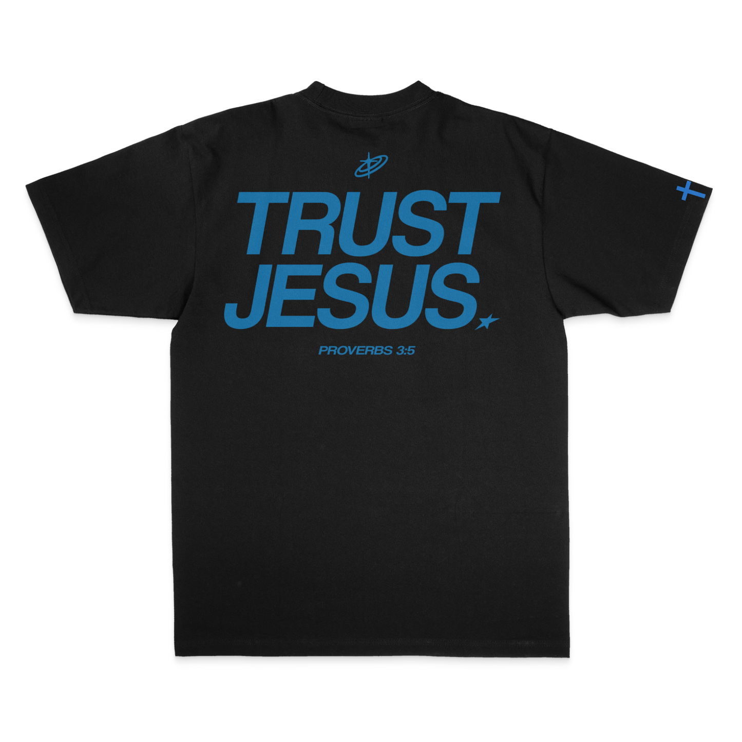 TRUST JESUS T-SHIRT [BLUE]