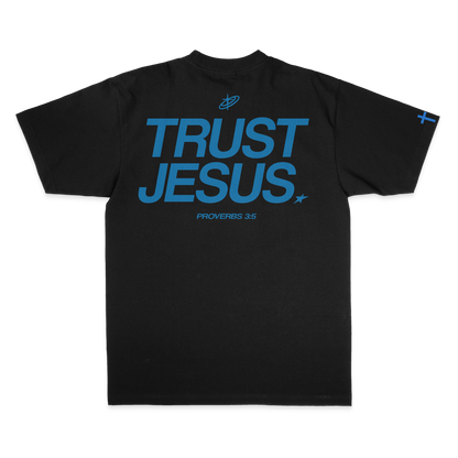 TRUST JESUS T-SHIRT [BLUE]