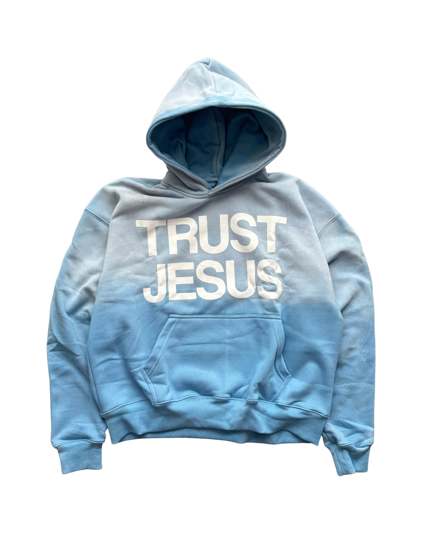 "TRUST JESUS!" HOODIE [BLUE]