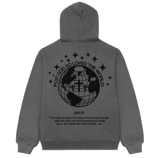 God’s Love Hoodie (Grey)