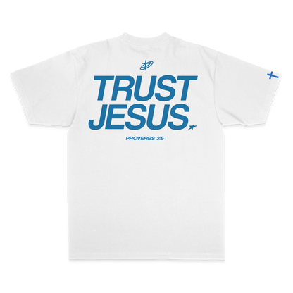 TRUST JESUS T-SHIRT [BLUE]