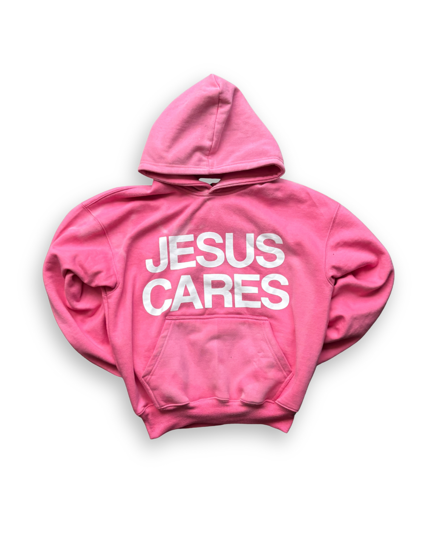 “JESUS SAVES!” HOODIE [Pink]