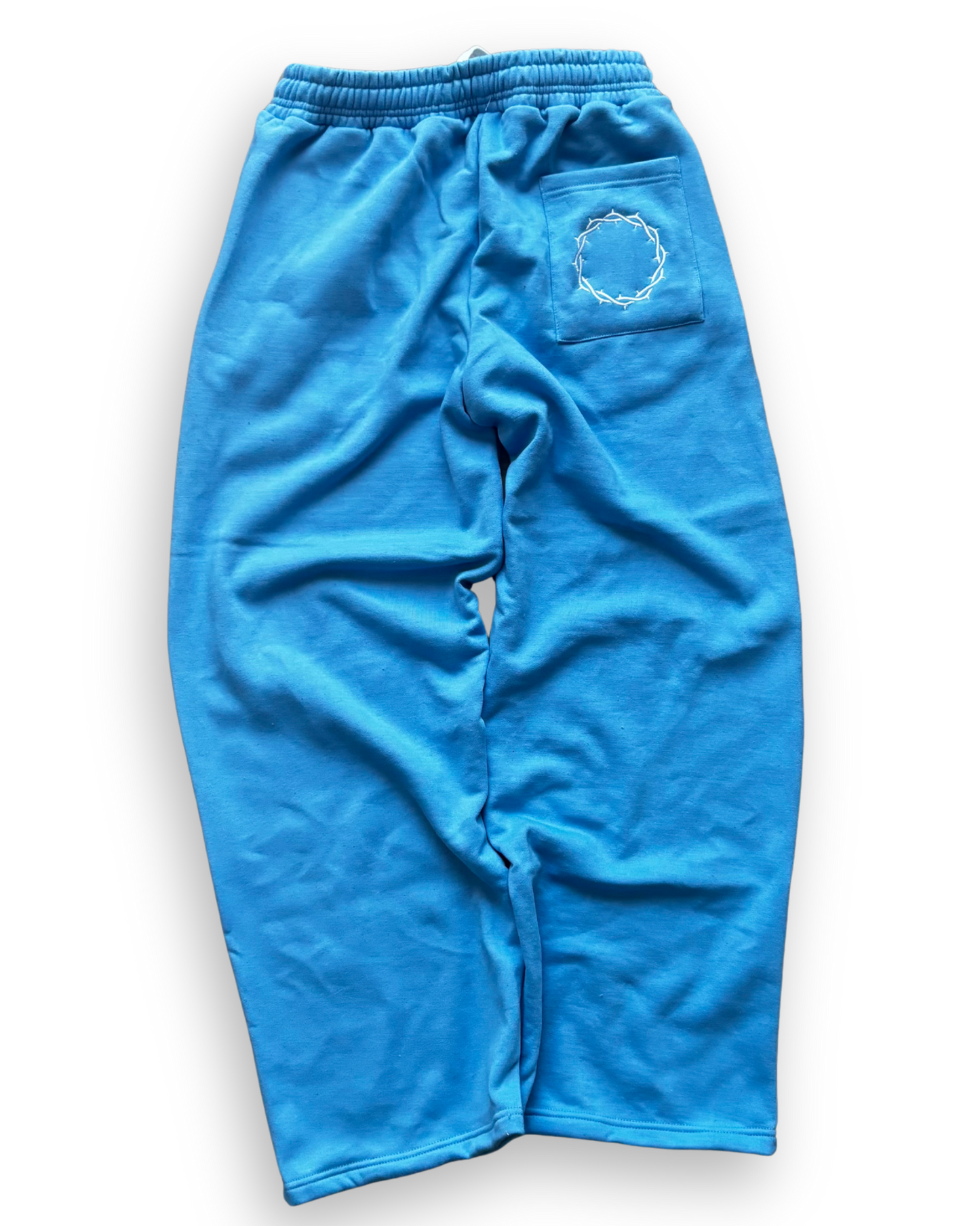 "FAITH!" SWEATPANTS (BLUE)