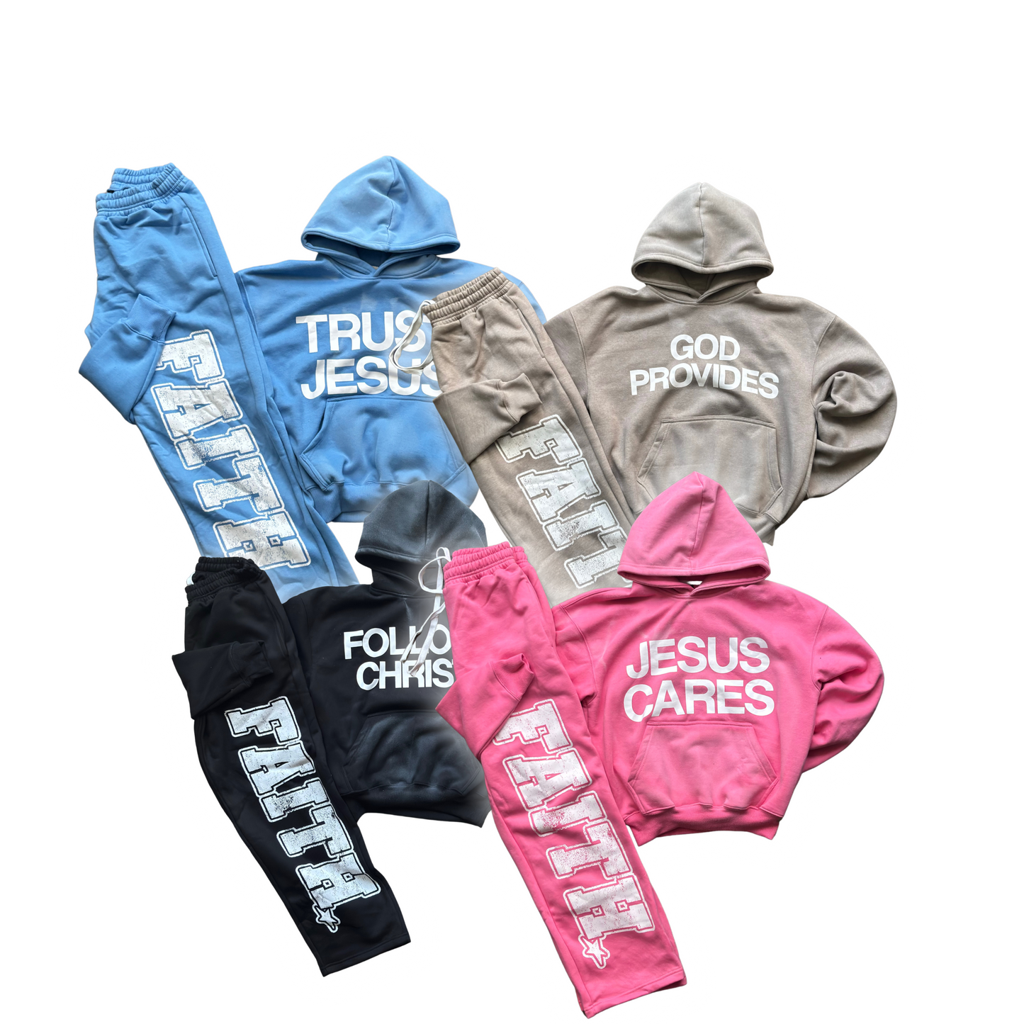 "FAITH!" Sweatpants (4 Colors)