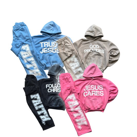 "FAITH!" Sweatpants (4 Colors)